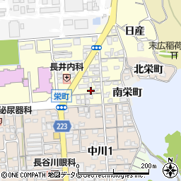 山口県山陽小野田市栄町5-7周辺の地図