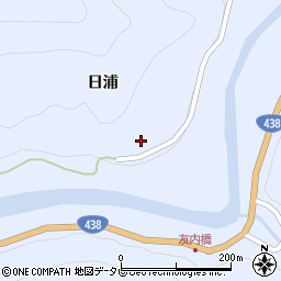 徳島県美馬郡つるぎ町貞光日浦126周辺の地図