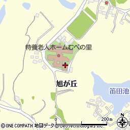 山口県宇部市東須恵旭が丘318周辺の地図