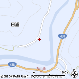 徳島県美馬郡つるぎ町貞光日浦172周辺の地図