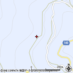 徳島県三好市井川町井内西2911周辺の地図