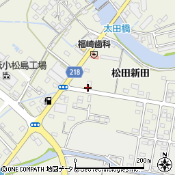 徳島県小松島市和田島町松田新田186周辺の地図