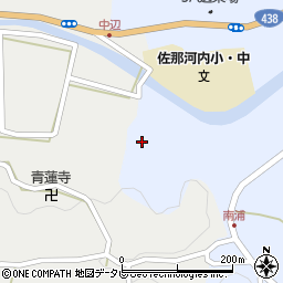 徳島県佐那河内村（名東郡）下（追上）周辺の地図