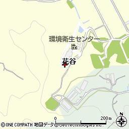 徳島県小松島市芝生町花谷周辺の地図