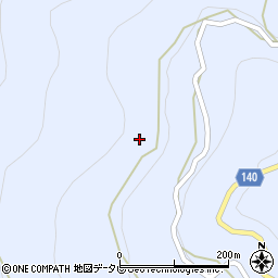 徳島県三好市井川町井内西2921周辺の地図