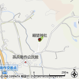 細埜神社周辺の地図
