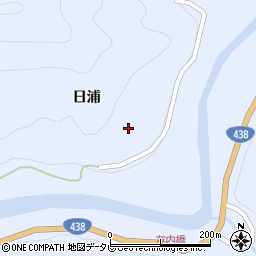 徳島県美馬郡つるぎ町貞光日浦124周辺の地図