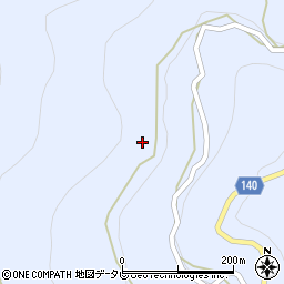 徳島県三好市井川町井内西2915周辺の地図
