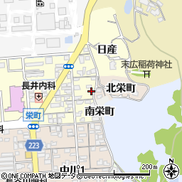 山口県山陽小野田市栄町2-6周辺の地図