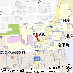 山口県山陽小野田市栄町7-46周辺の地図