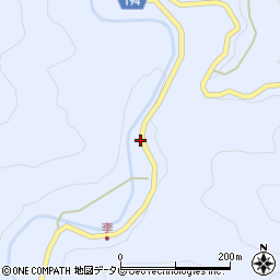 和歌山県日高郡日高川町愛川361周辺の地図