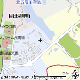 山口県山陽小野田市南中川町1384周辺の地図