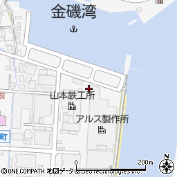 徳島県小松島市金磯町弁天前周辺の地図