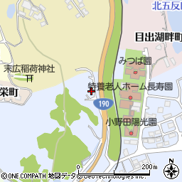 山口県山陽小野田市南中川町1328周辺の地図