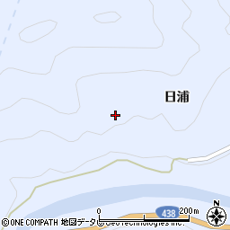 徳島県美馬郡つるぎ町貞光日浦82周辺の地図