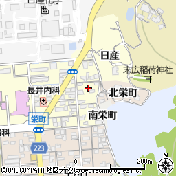山口県山陽小野田市栄町2-20周辺の地図