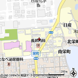山口県山陽小野田市栄町7-52周辺の地図