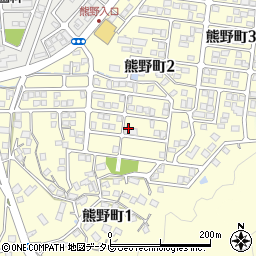 山口県下関市熊野町2丁目10周辺の地図