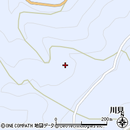 徳島県美馬郡つるぎ町貞光日浦川向周辺の地図
