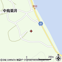 愛媛県松山市中島粟井248周辺の地図