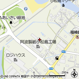 徳島県小松島市和田島町松田新田92周辺の地図