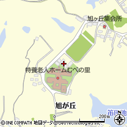 山口県宇部市東須恵旭が丘320-14周辺の地図