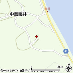 愛媛県松山市中島粟井292周辺の地図