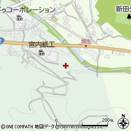 愛媛県四国中央市金田町半田98周辺の地図