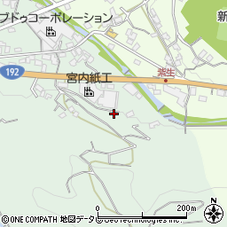 愛媛県四国中央市金田町半田95-7周辺の地図