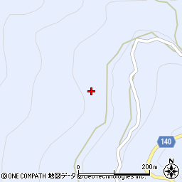 徳島県三好市井川町井内西2950周辺の地図