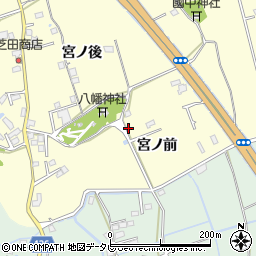 徳島県小松島市芝生町宮ノ前周辺の地図