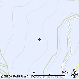 徳島県三好市井川町井内西3090周辺の地図