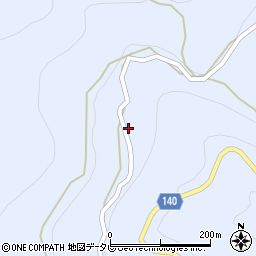 徳島県三好市井川町井内西2356周辺の地図