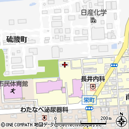 山口県山陽小野田市栄町8-35周辺の地図