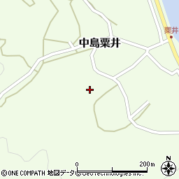 愛媛県松山市中島粟井354周辺の地図