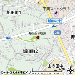 垢田八幡宮周辺の地図
