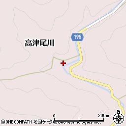 和歌山県日高郡日高川町高津尾川61周辺の地図