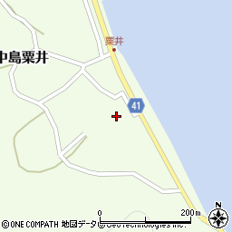 愛媛県松山市中島粟井253周辺の地図