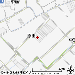 徳島県徳島市多家良町原田84周辺の地図
