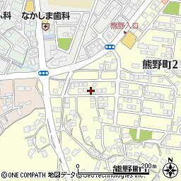 山口県下関市熊野町2丁目16周辺の地図