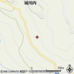神山川島線周辺の地図