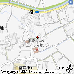 徳島県徳島市多家良町中筋178周辺の地図