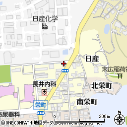 小野田通運株式会社周辺の地図