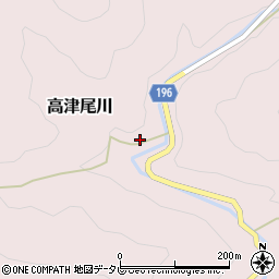 和歌山県日高郡日高川町高津尾川62周辺の地図