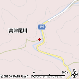 和歌山県日高郡日高川町高津尾川65周辺の地図