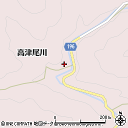 和歌山県日高郡日高川町高津尾川64周辺の地図