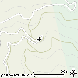 徳島県三好郡東みよし町中庄3007周辺の地図