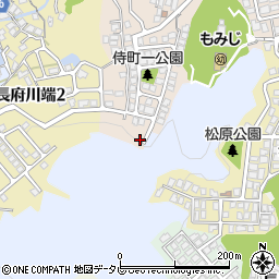 山口県下関市長府侍町1丁目14-9周辺の地図