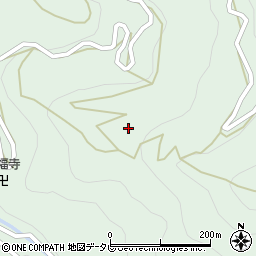 徳島県三好市井川町井内東2084周辺の地図