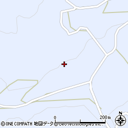 徳島県名東郡佐那河内村下周辺の地図